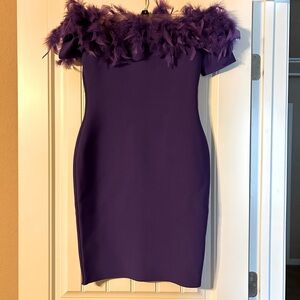 Sexy Feather Dress